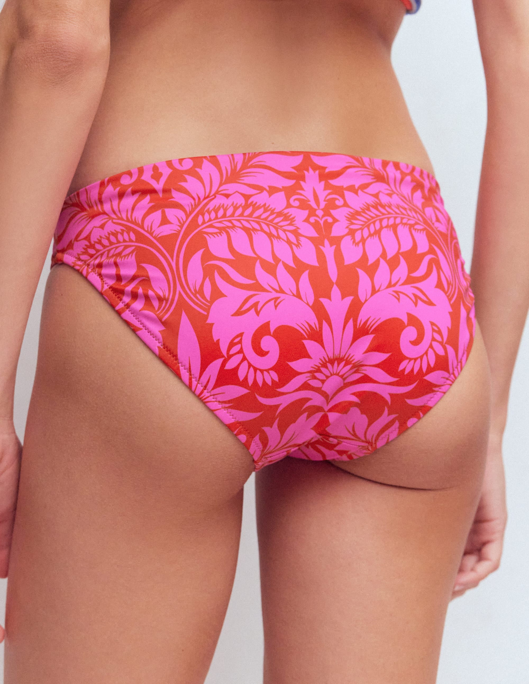 Classic Bikini Bottoms-Salsa, Ornamental Foliage - Image 3