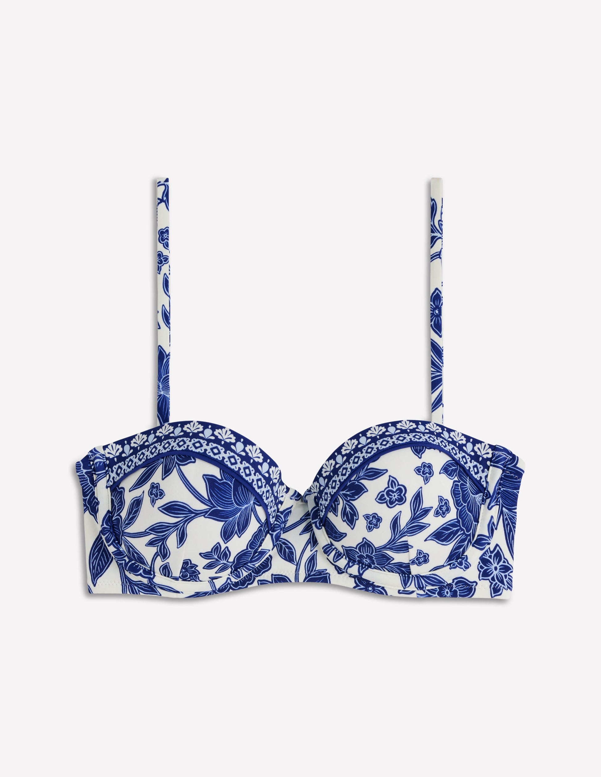 Rhodes Cup Sized Bikini Top-Mazarine Blue, Tigers Paradise-6