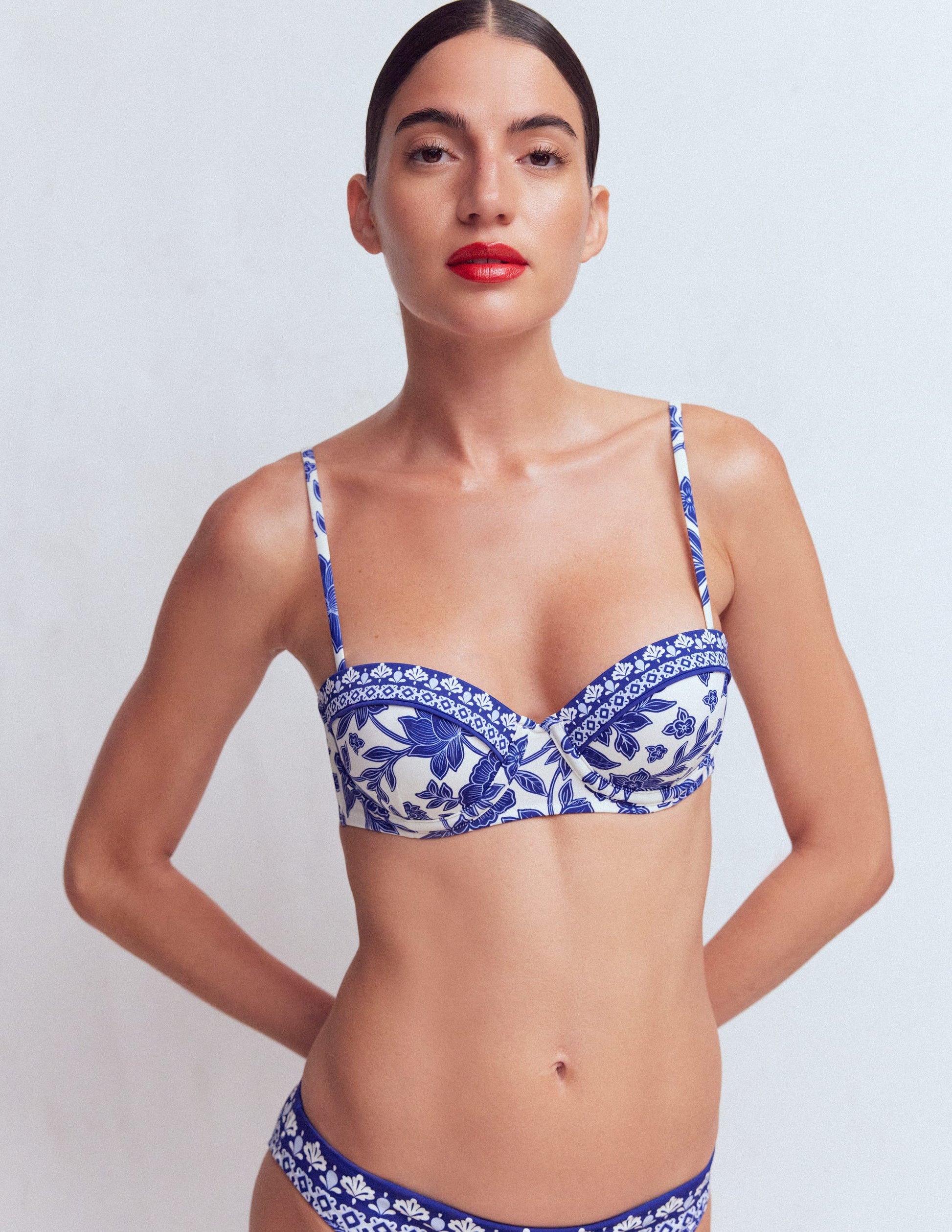 Rhodes Cup Sized Bikini Top-Mazarine Blue, Tigers Paradise-5