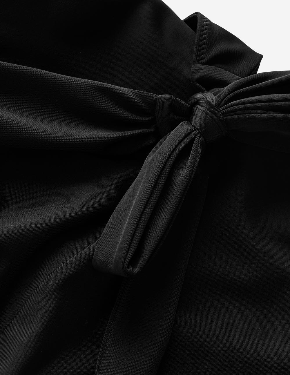 Tilos Tie Side Swimsuit-Black - Image 6