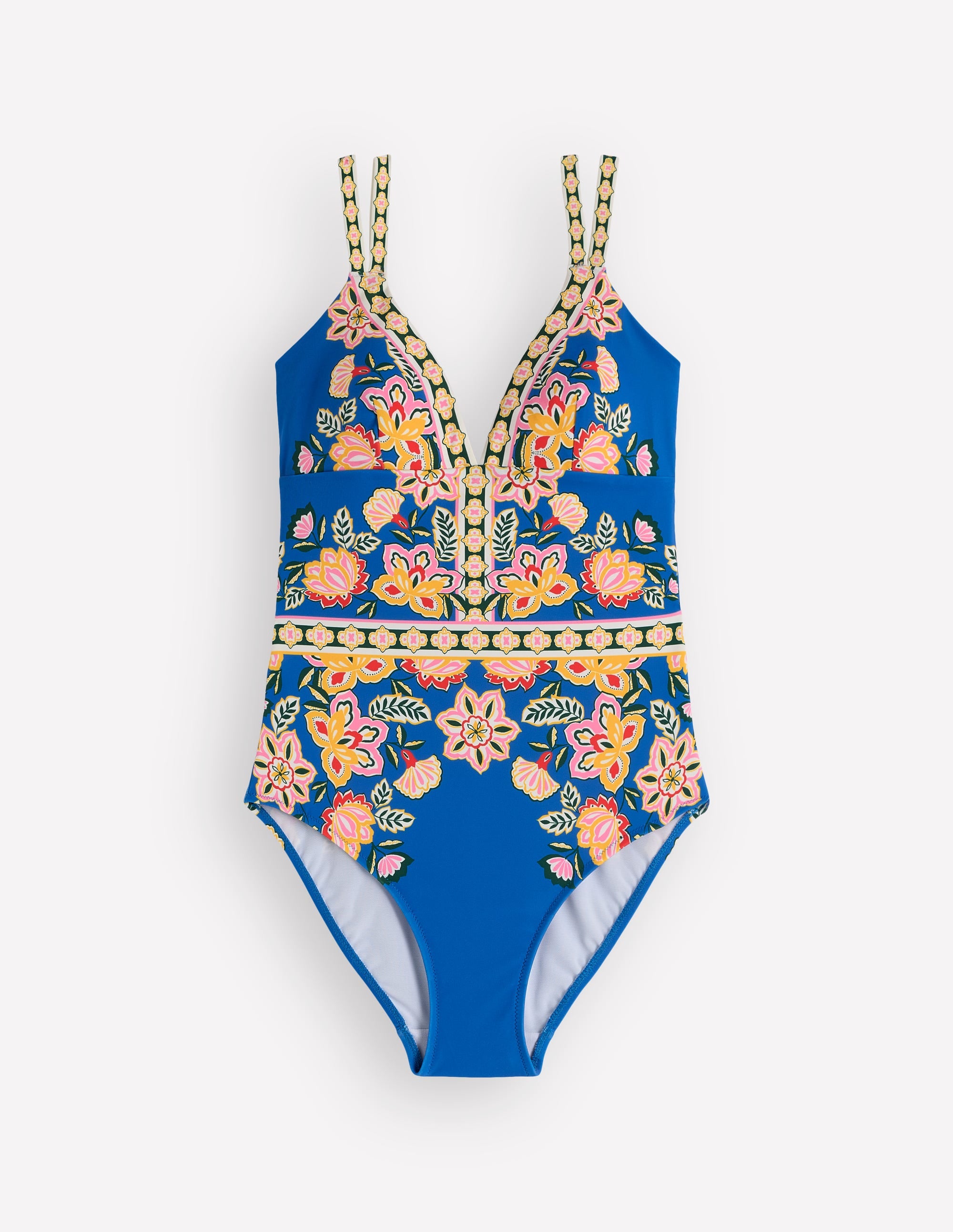 Arles Swimsuit-Blue, Blossom Elegance - Image 5