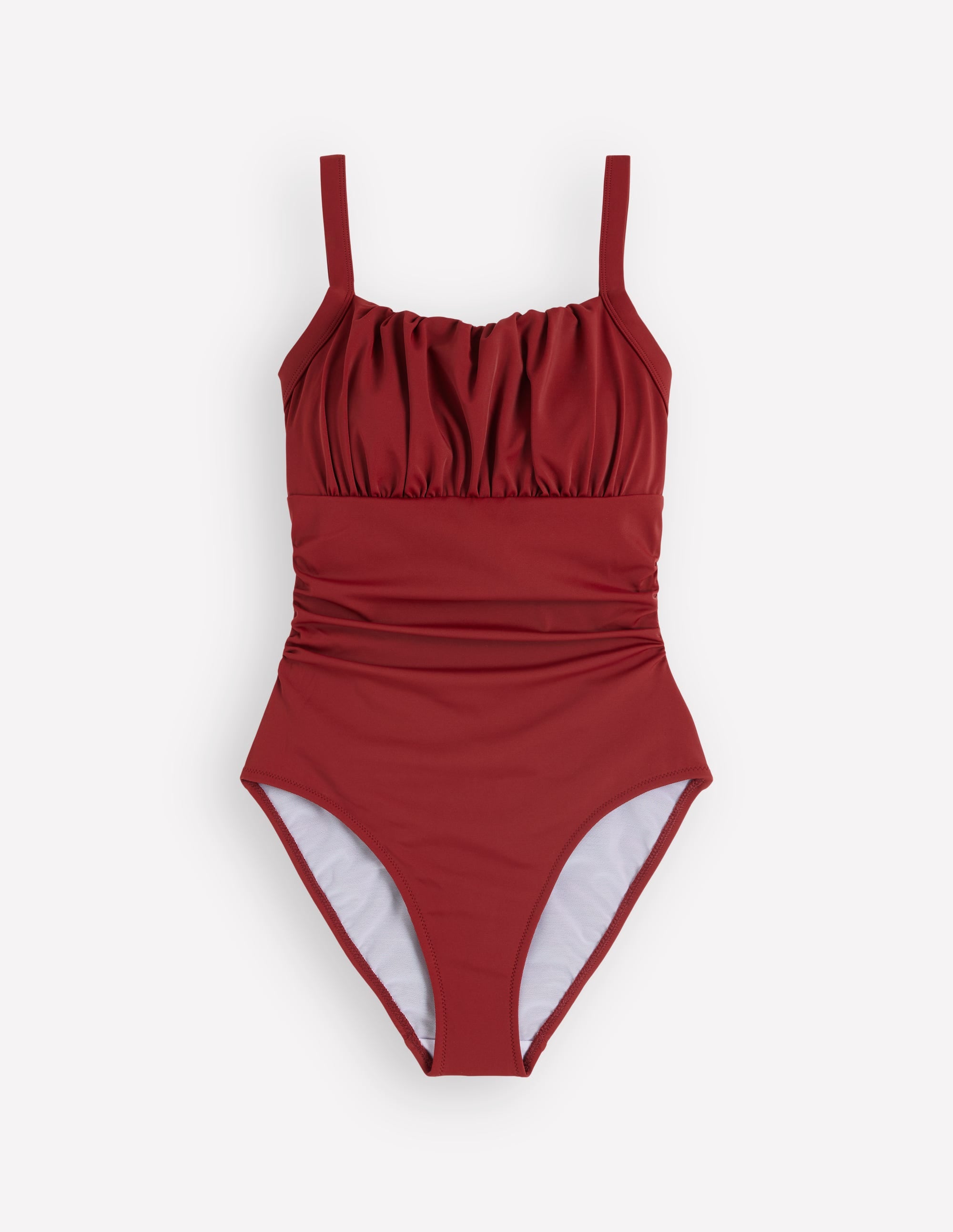 Skiathos Ruched Panel Swimsuit-Paprika - Image 6
