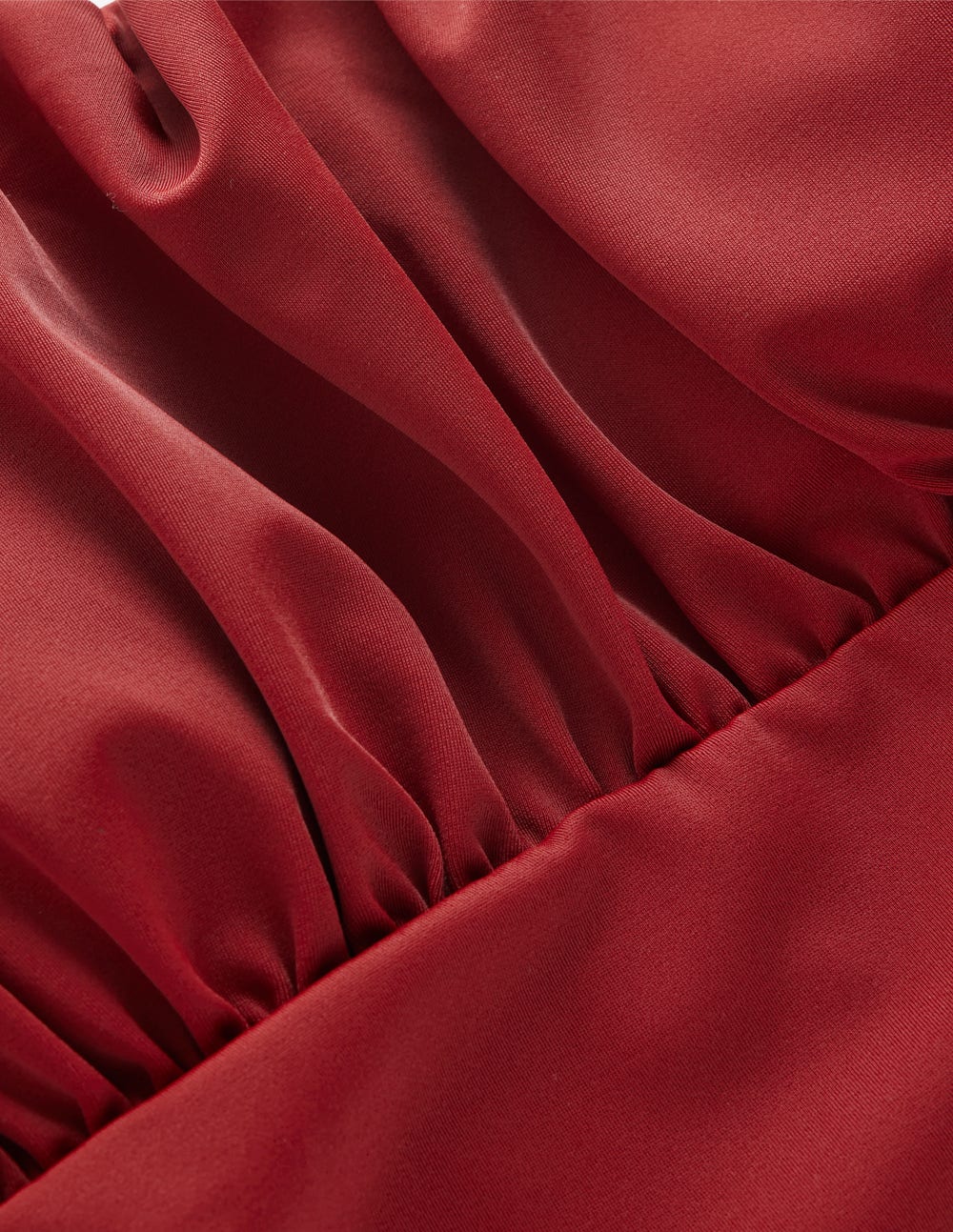 Skiathos Ruched Panel Swimsuit-Paprika - Image 7