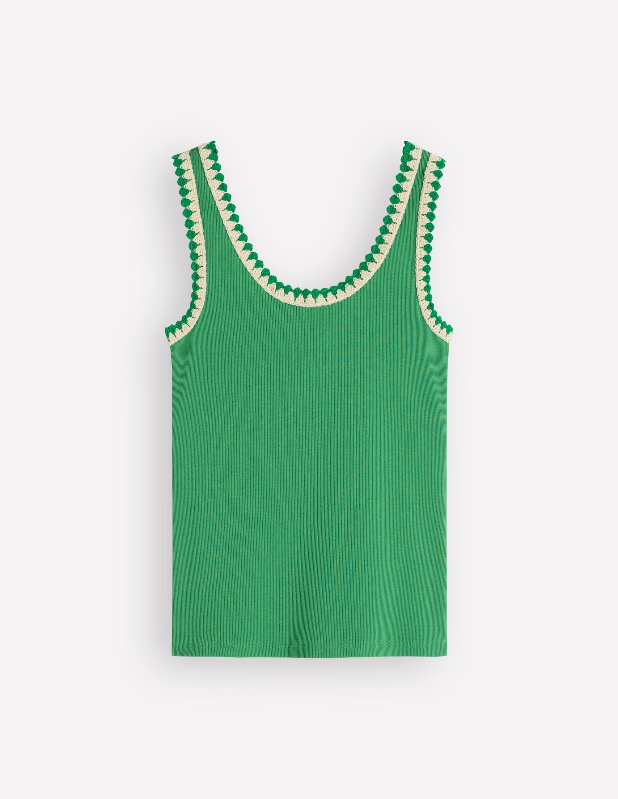 Maddie Trim Detail Vest-Shamrock Green - Image 6