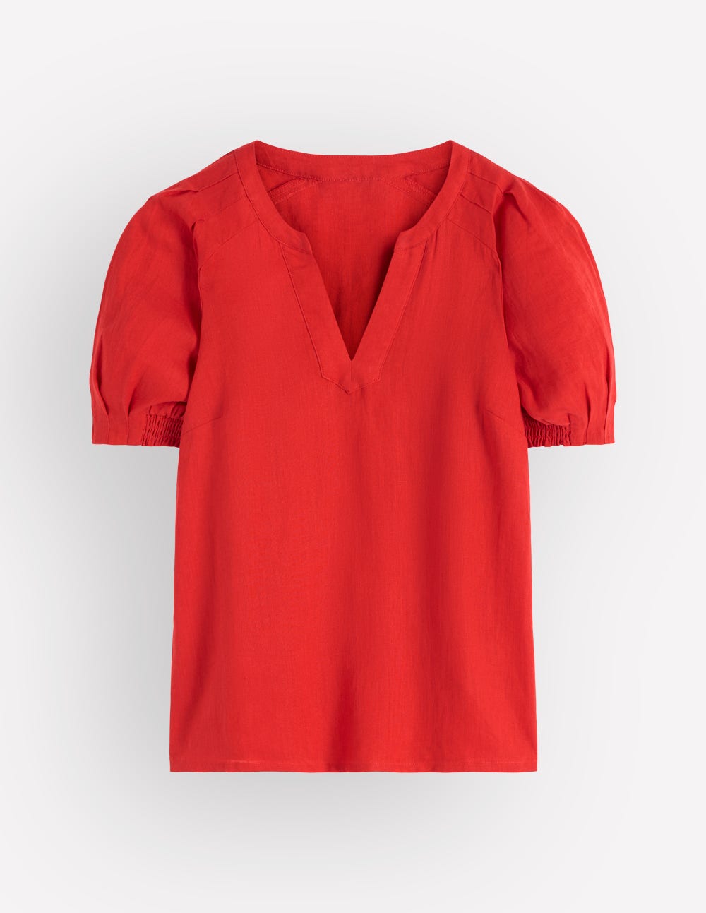 Rae Linen Top-Blood Orange - Image 6