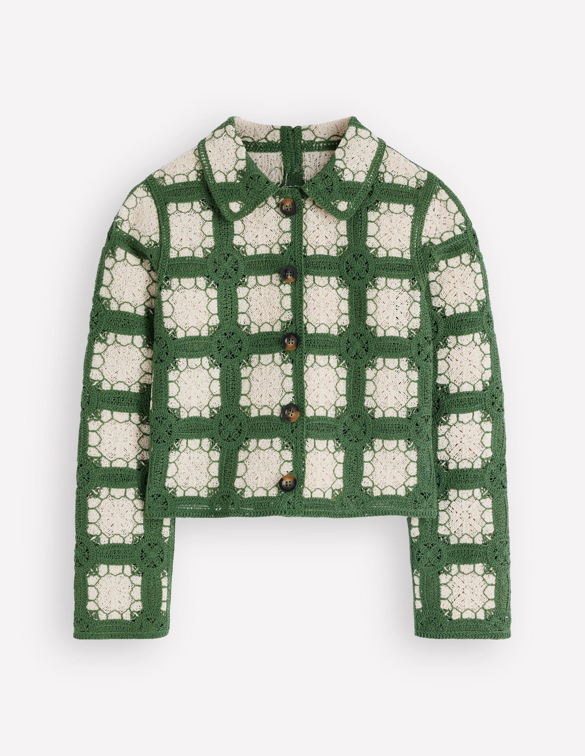 Crochet Jacket-Multi-10