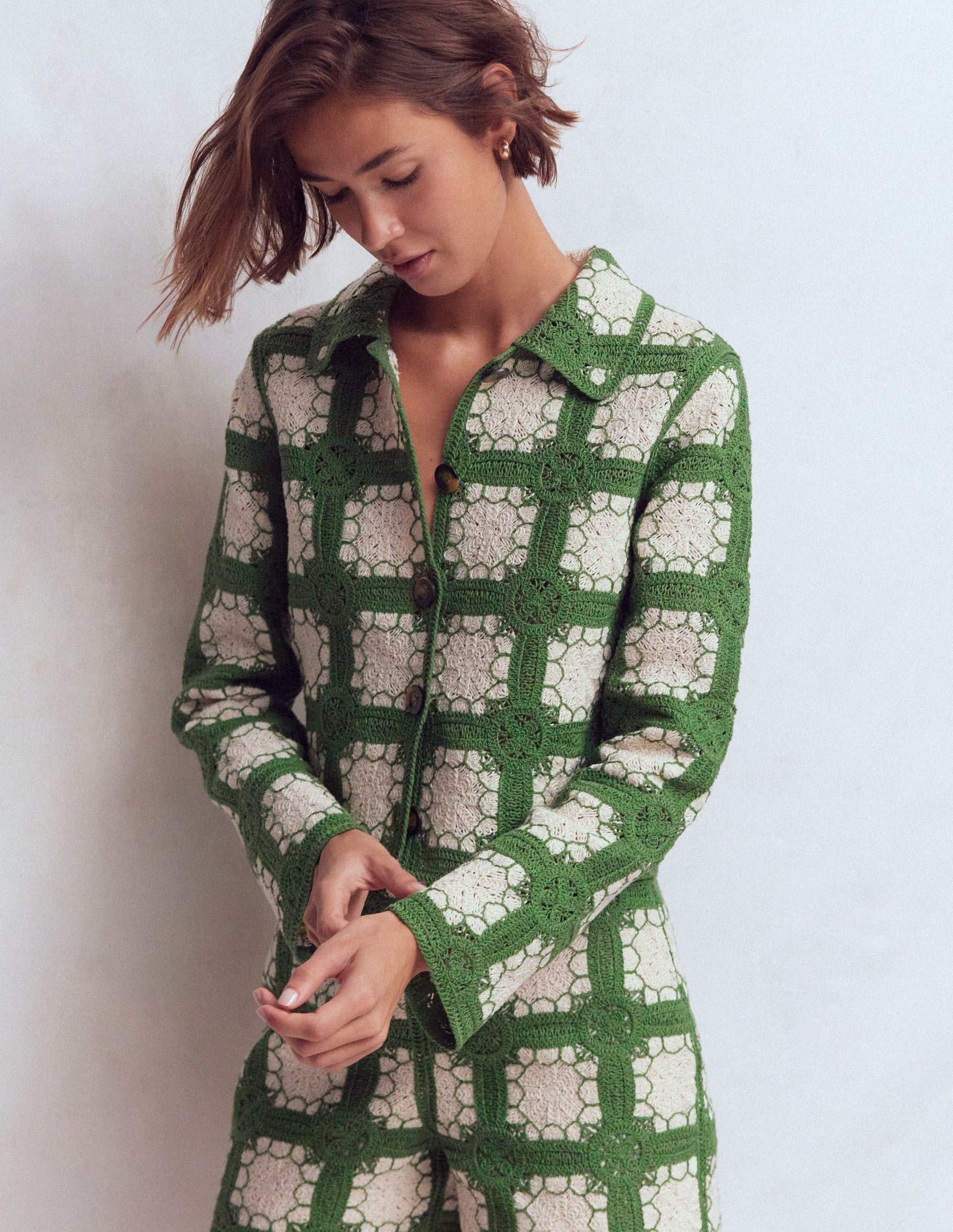 Crochet Jacket-Multi-7
