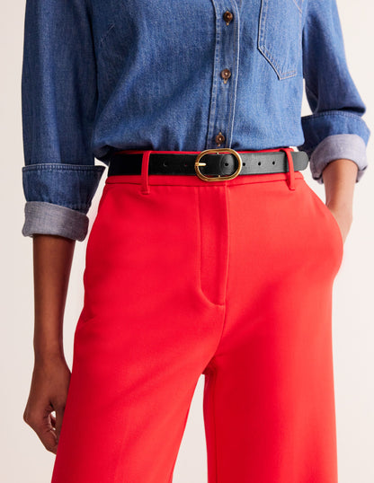 Classic Leather Belt-Black-2