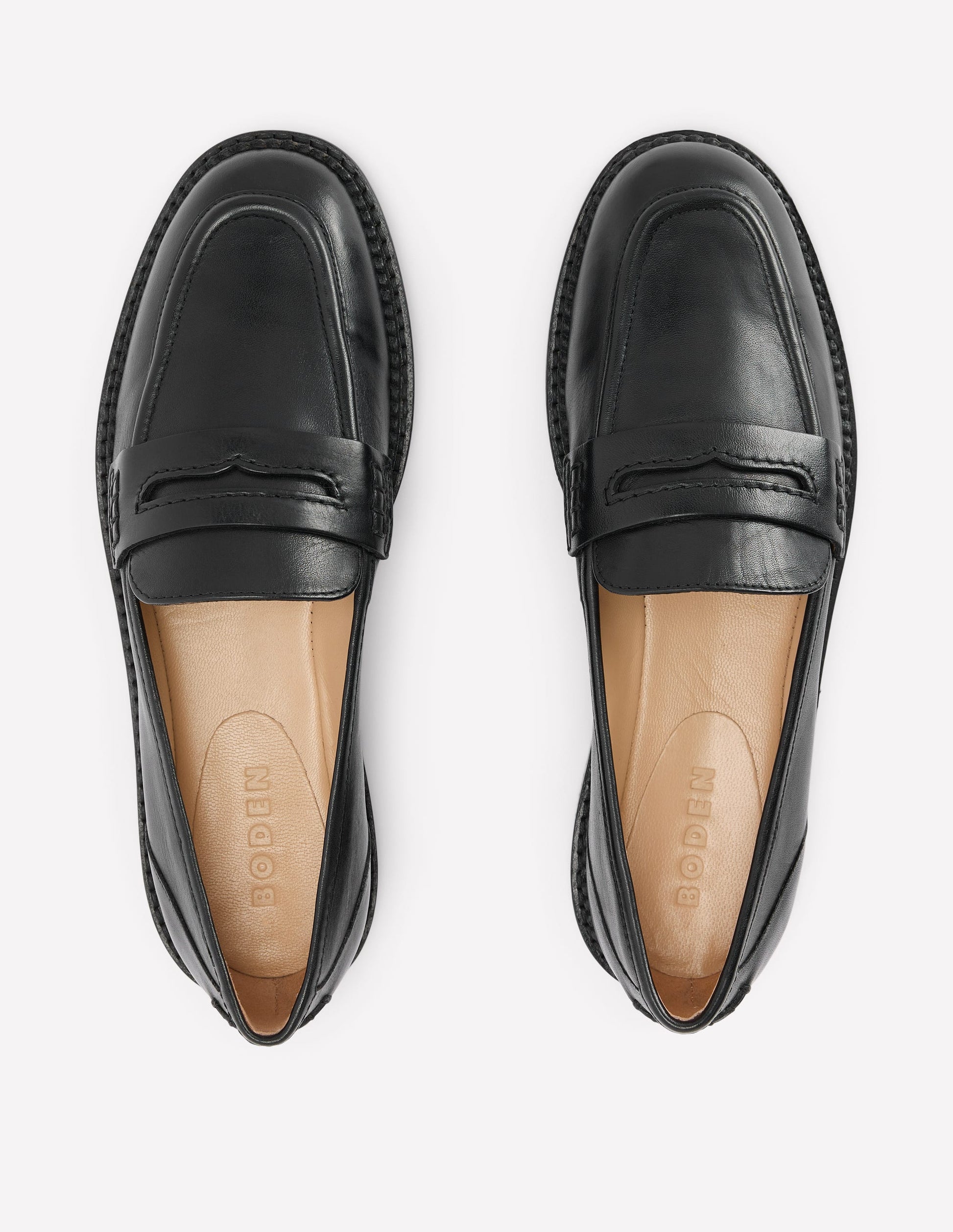 Nya Penny Loafers-Black-7