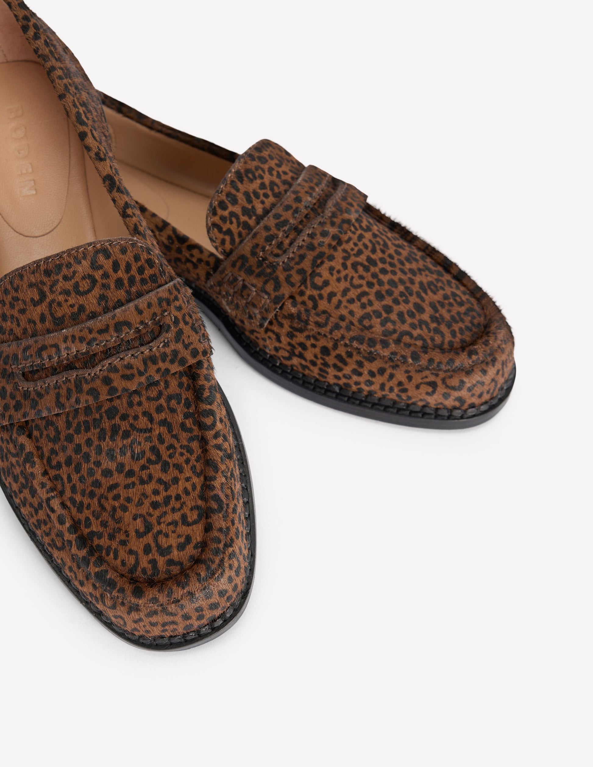 Nya Penny Loafers-Mini Leopard-6