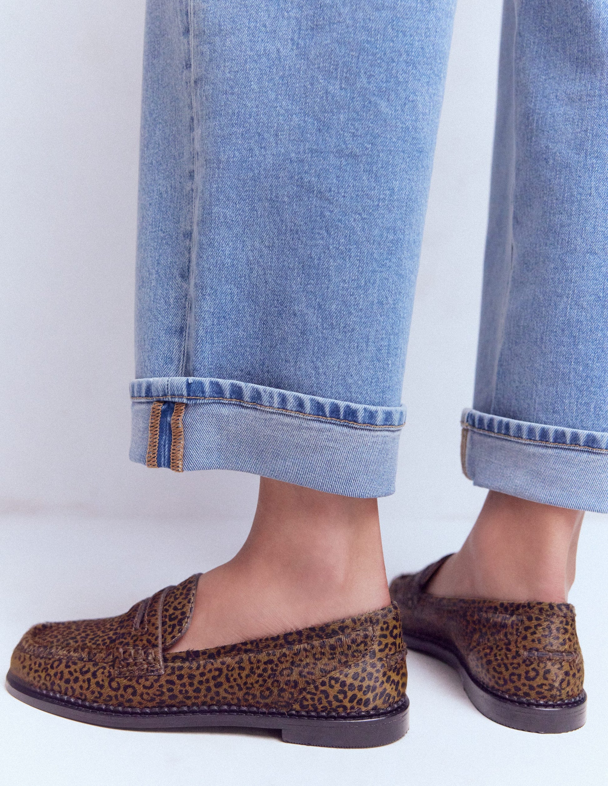 Nya Penny Loafers-Mini Leopard-3