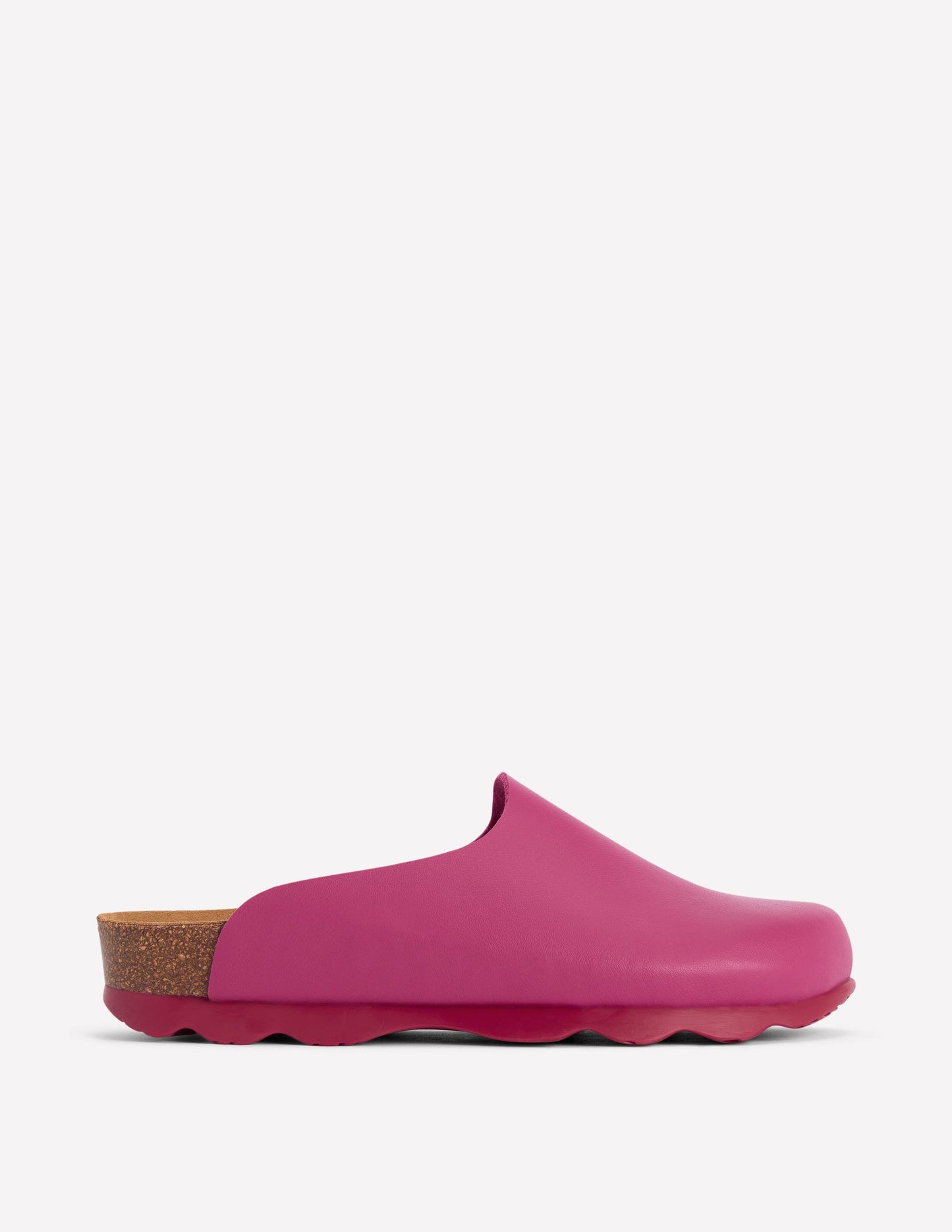 Lyla Colour Block Clogs-Pink/Red