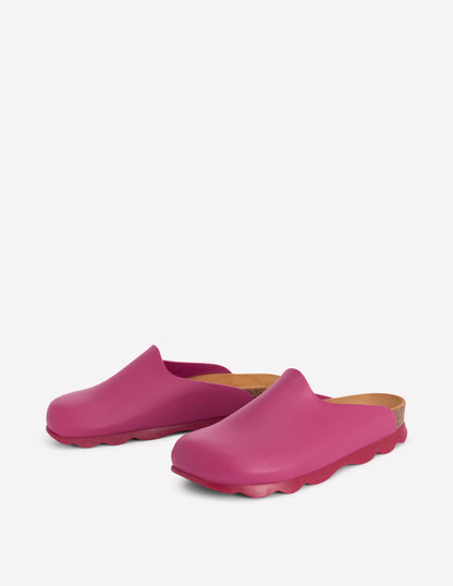 Lyla Colour Block Clogs-Pink/Red-6
