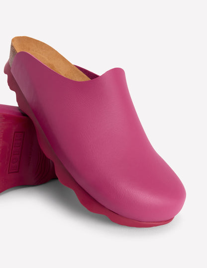 Lyla Colour Block Clogs-Pink/Red-7