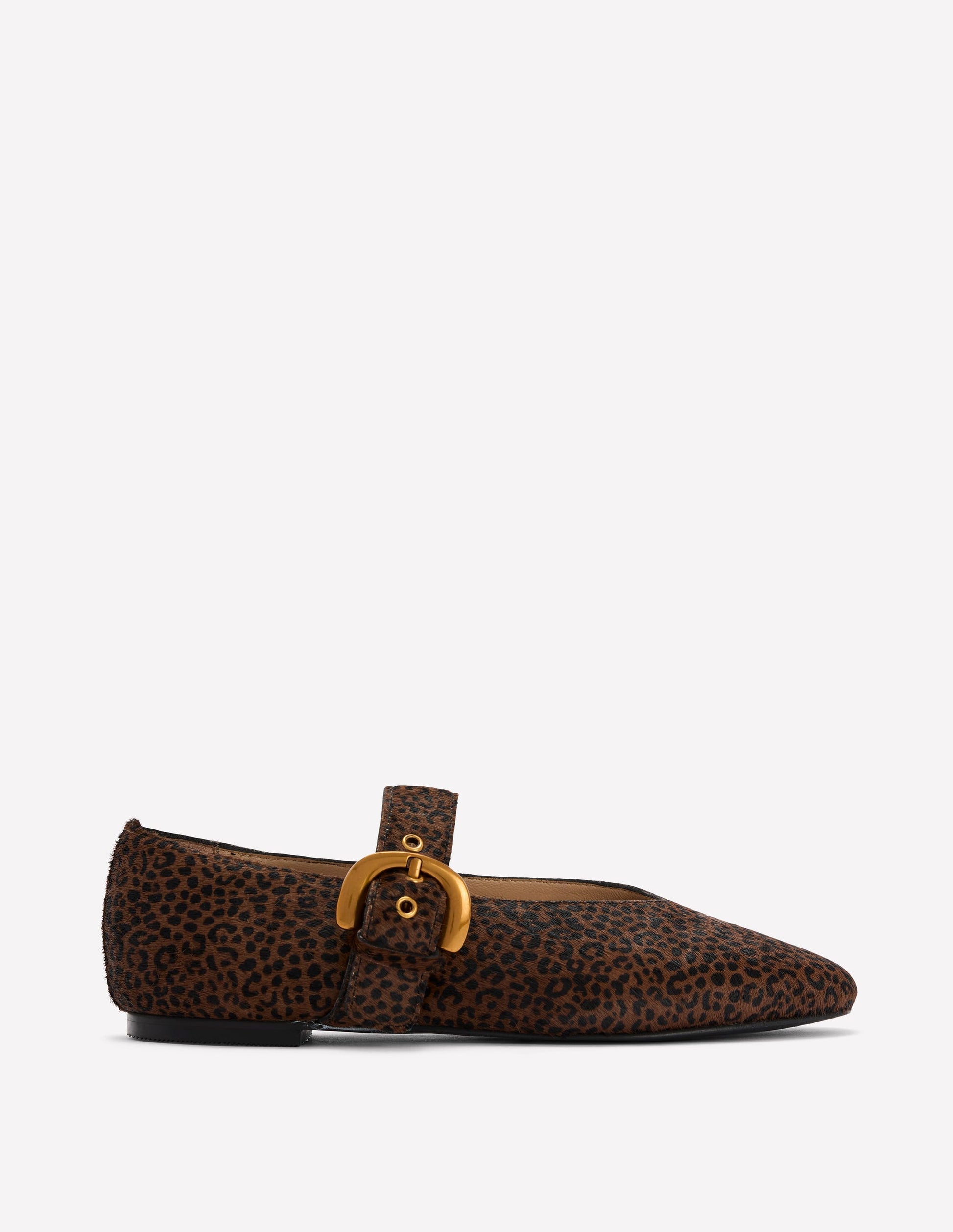Kylie Flat Buckle Mary Janes-Mini Leopard-1