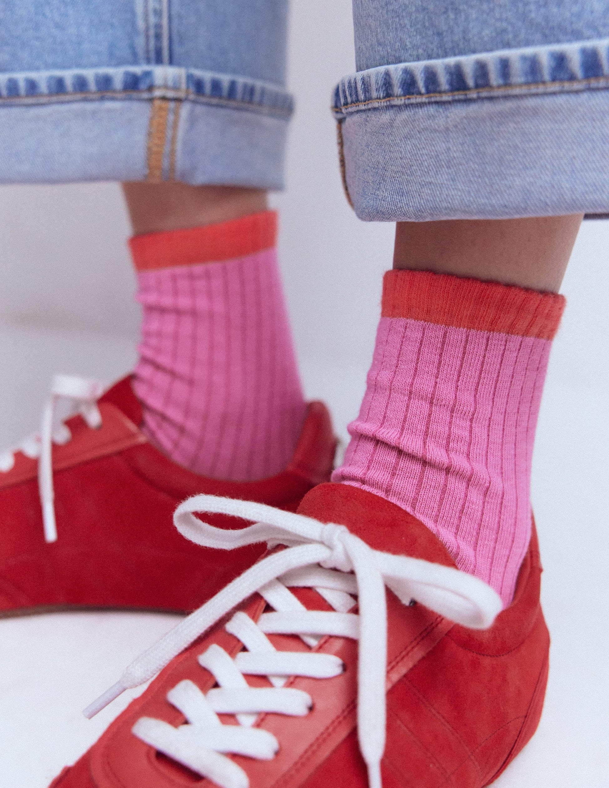 Colourblock Socks-Multi-3