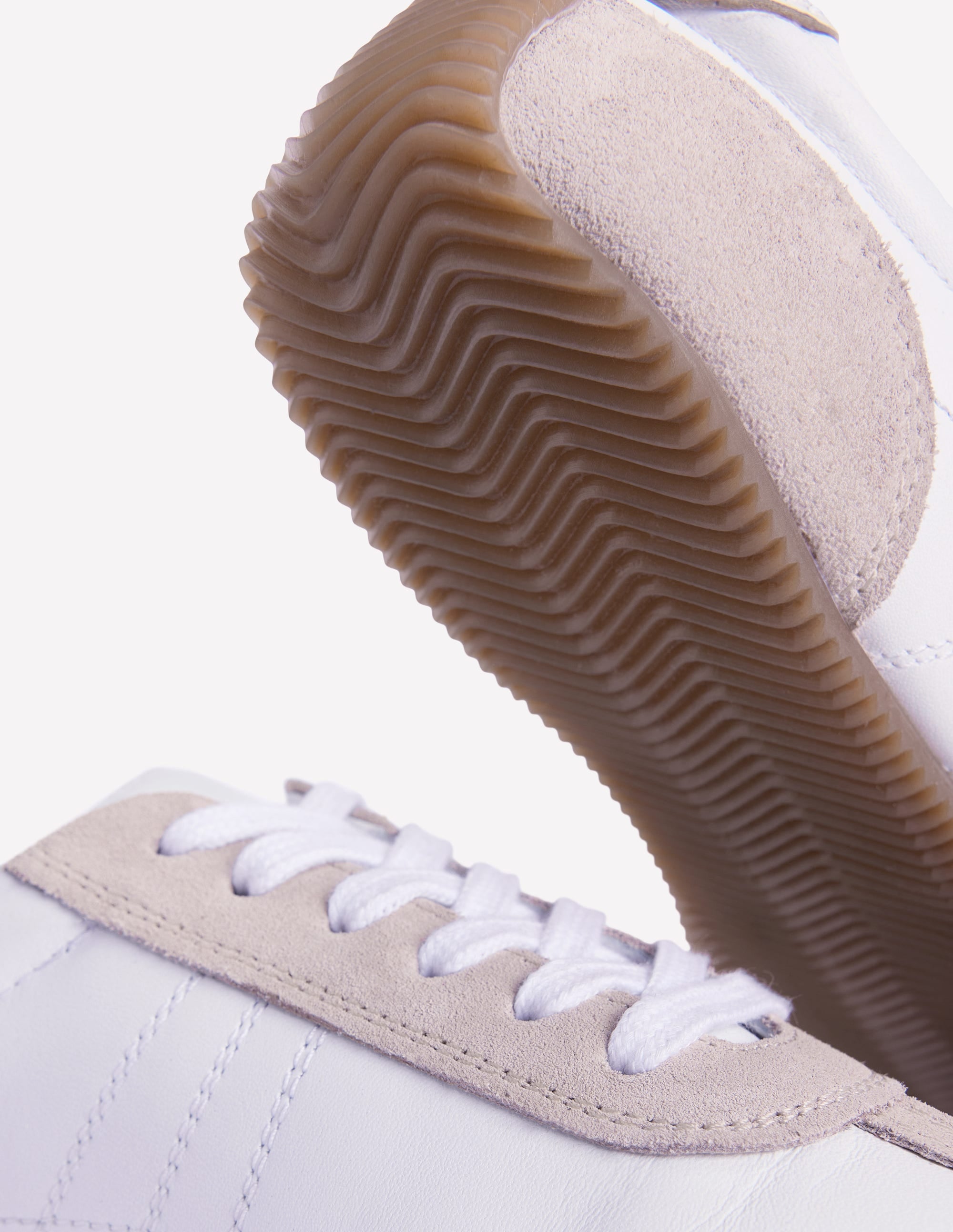 Delphine Slim Sole Trainers-White Mix - Image 4
