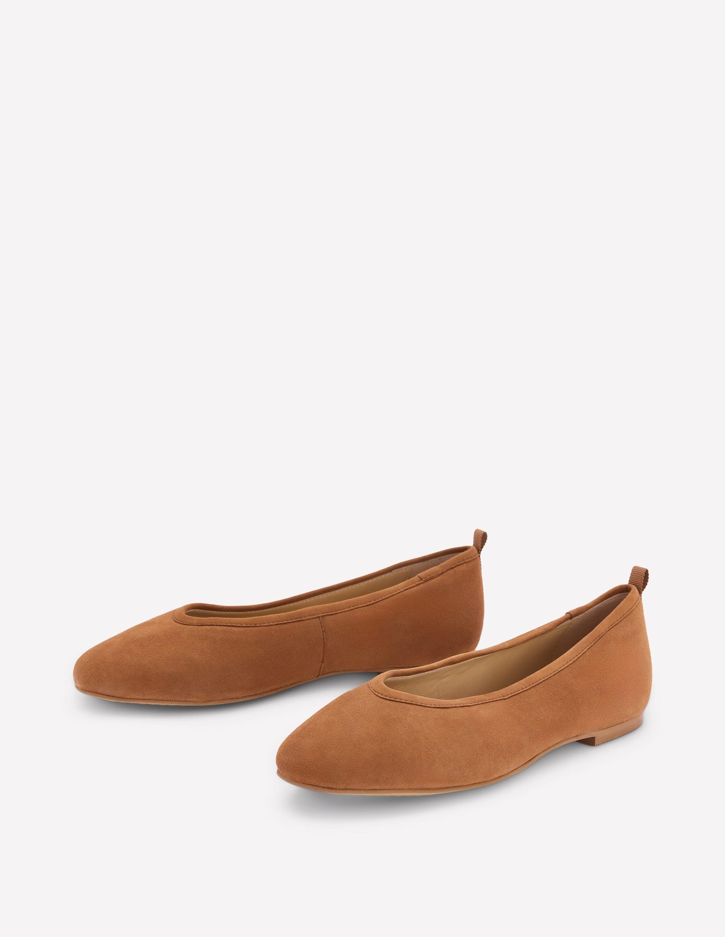 High Cut Ballet Flats-Ginger Snap