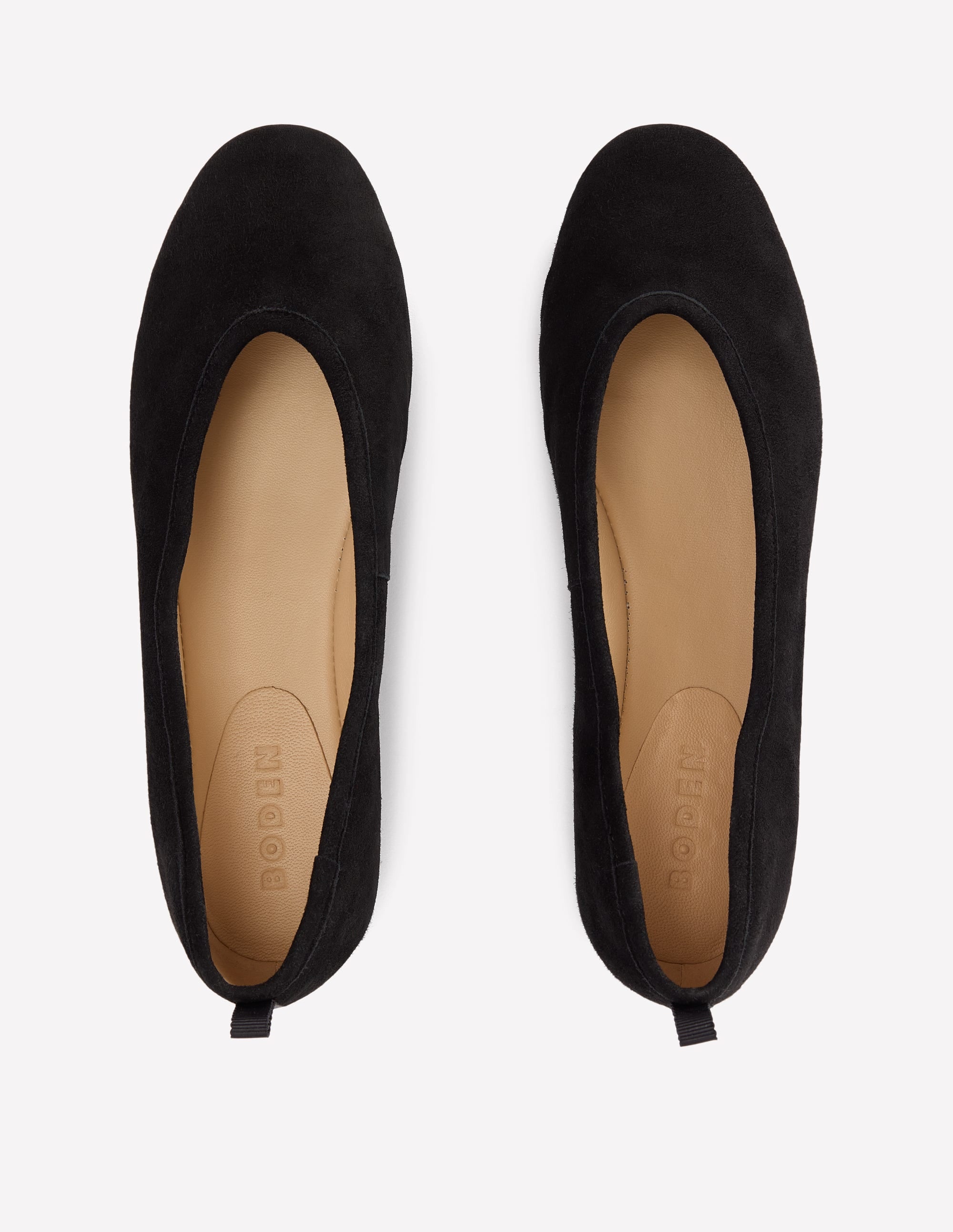 High Cut Ballet Flats-Black - Image 5