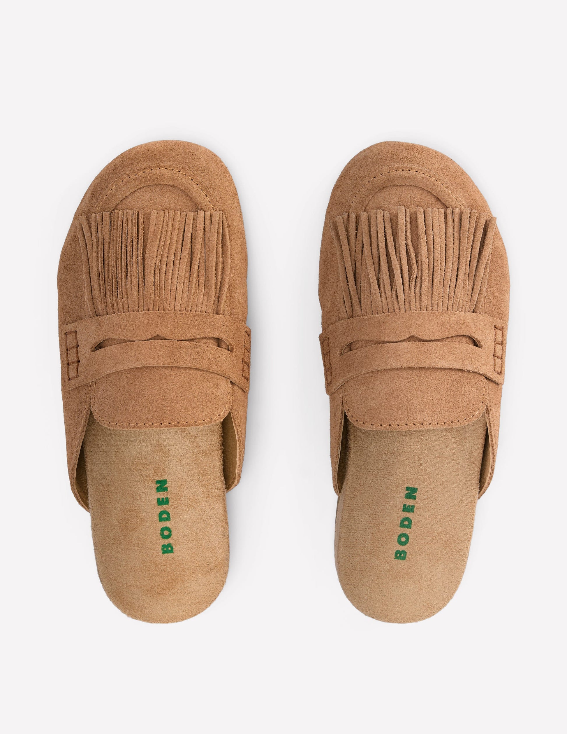 Etta Ghillie Mule Clogs-Tan-6