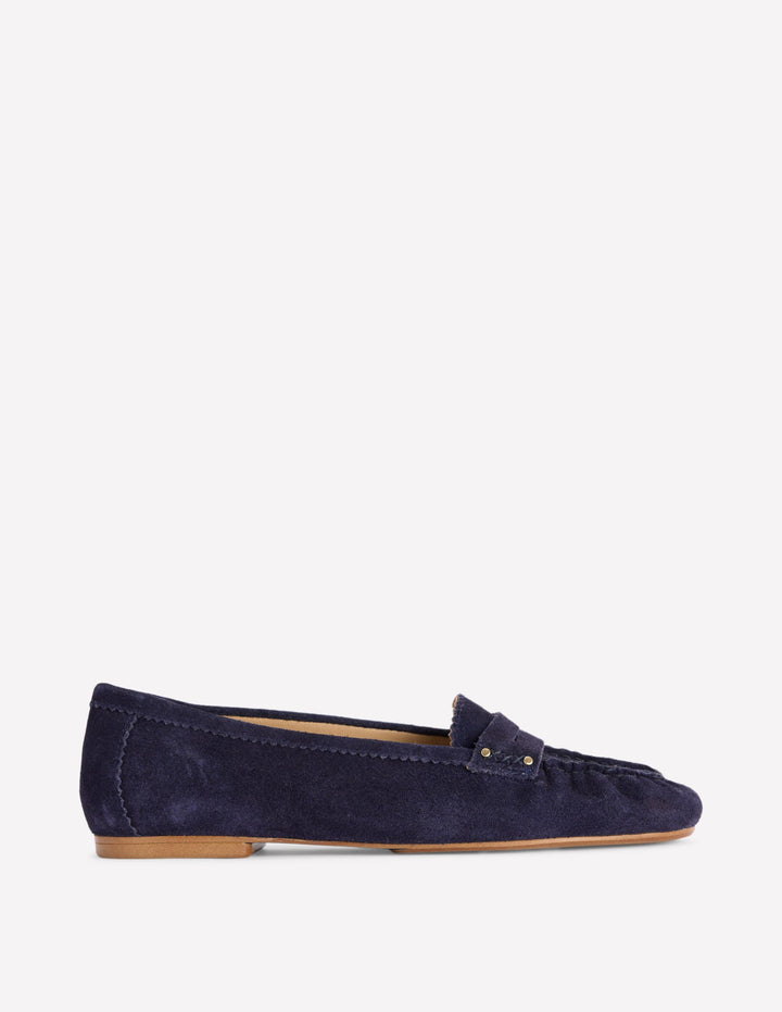 Short Vamp Flat-Dark Navy