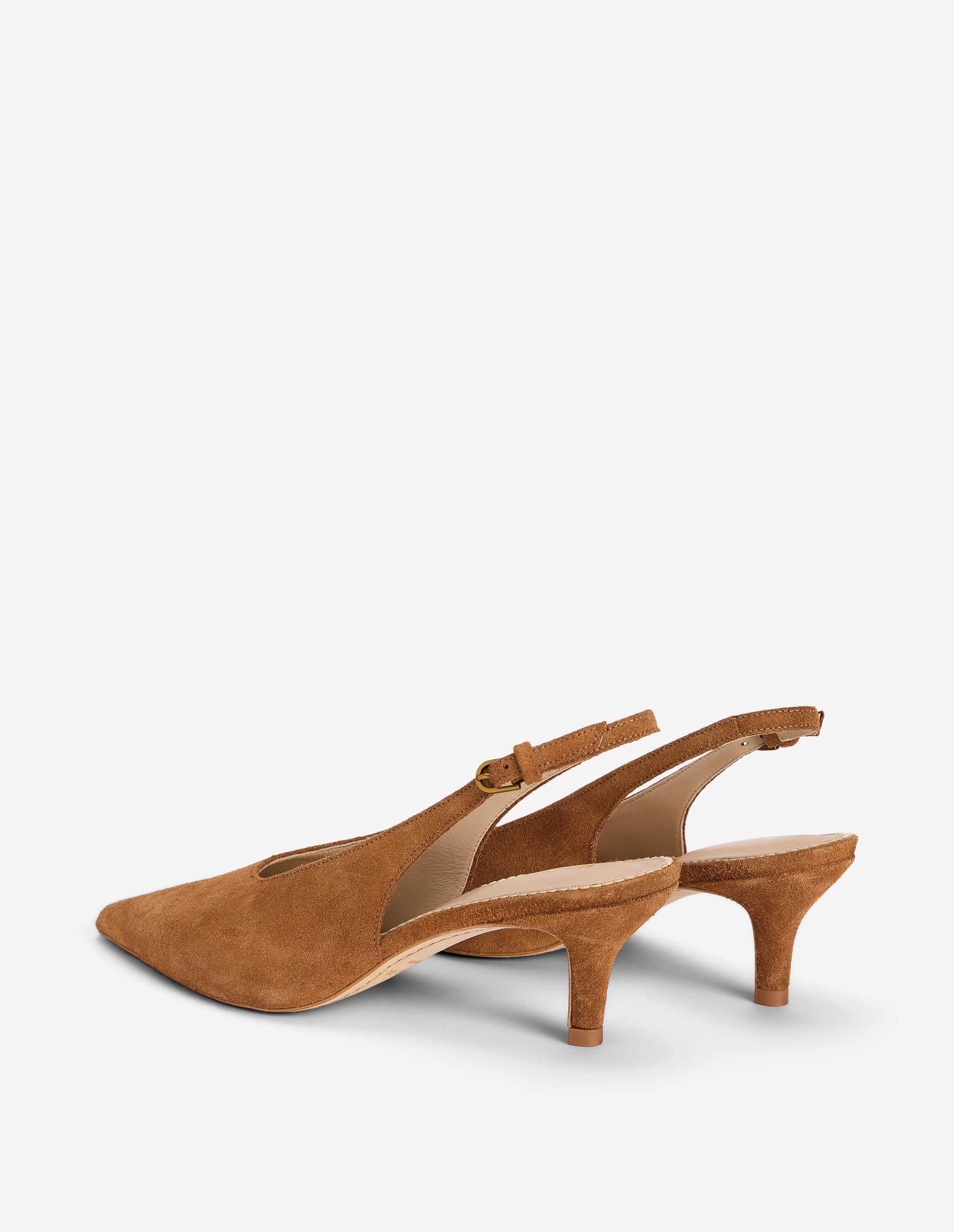 High Cut Slingback Court-Tan-6