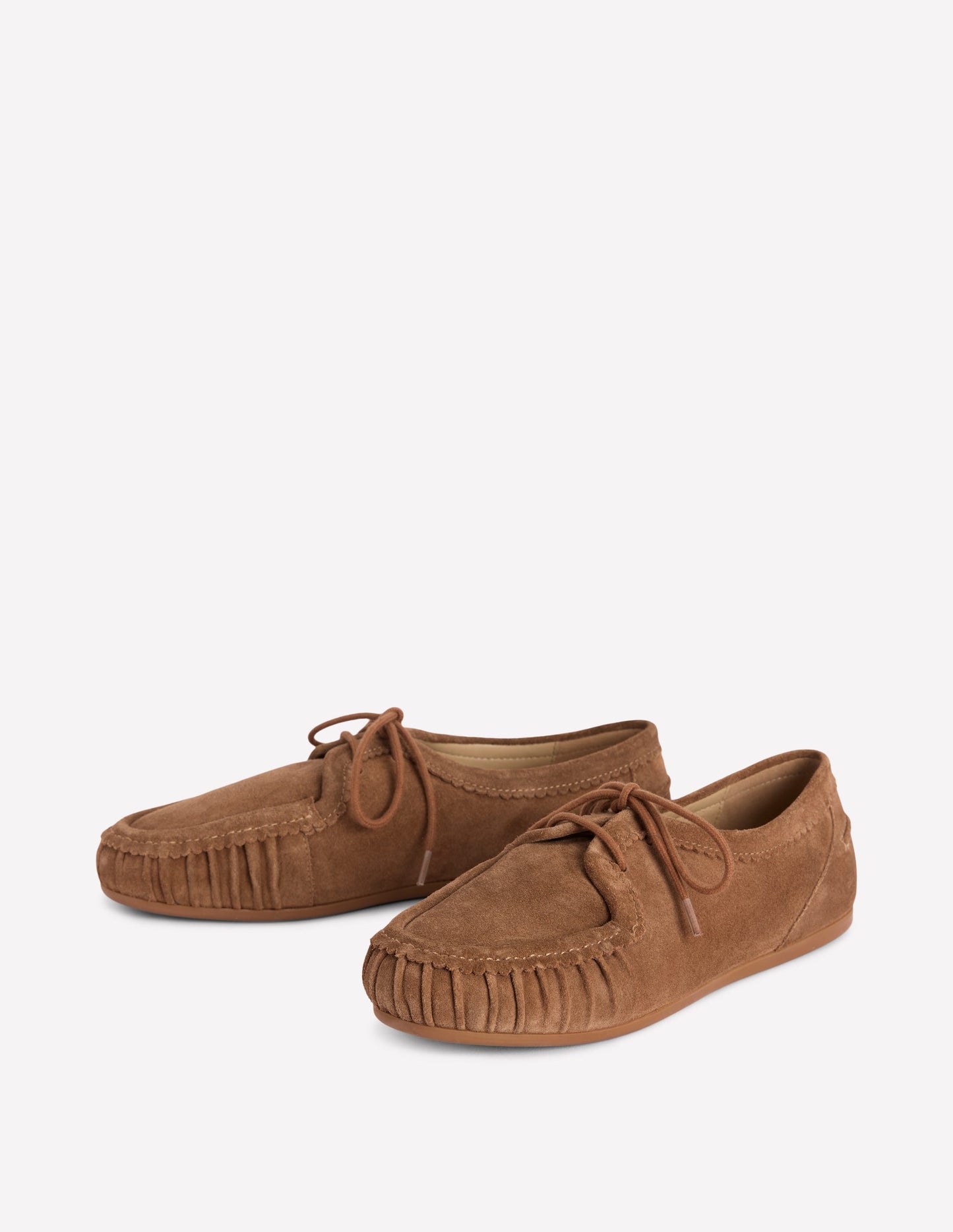 Soft Boat Shoes-Tan