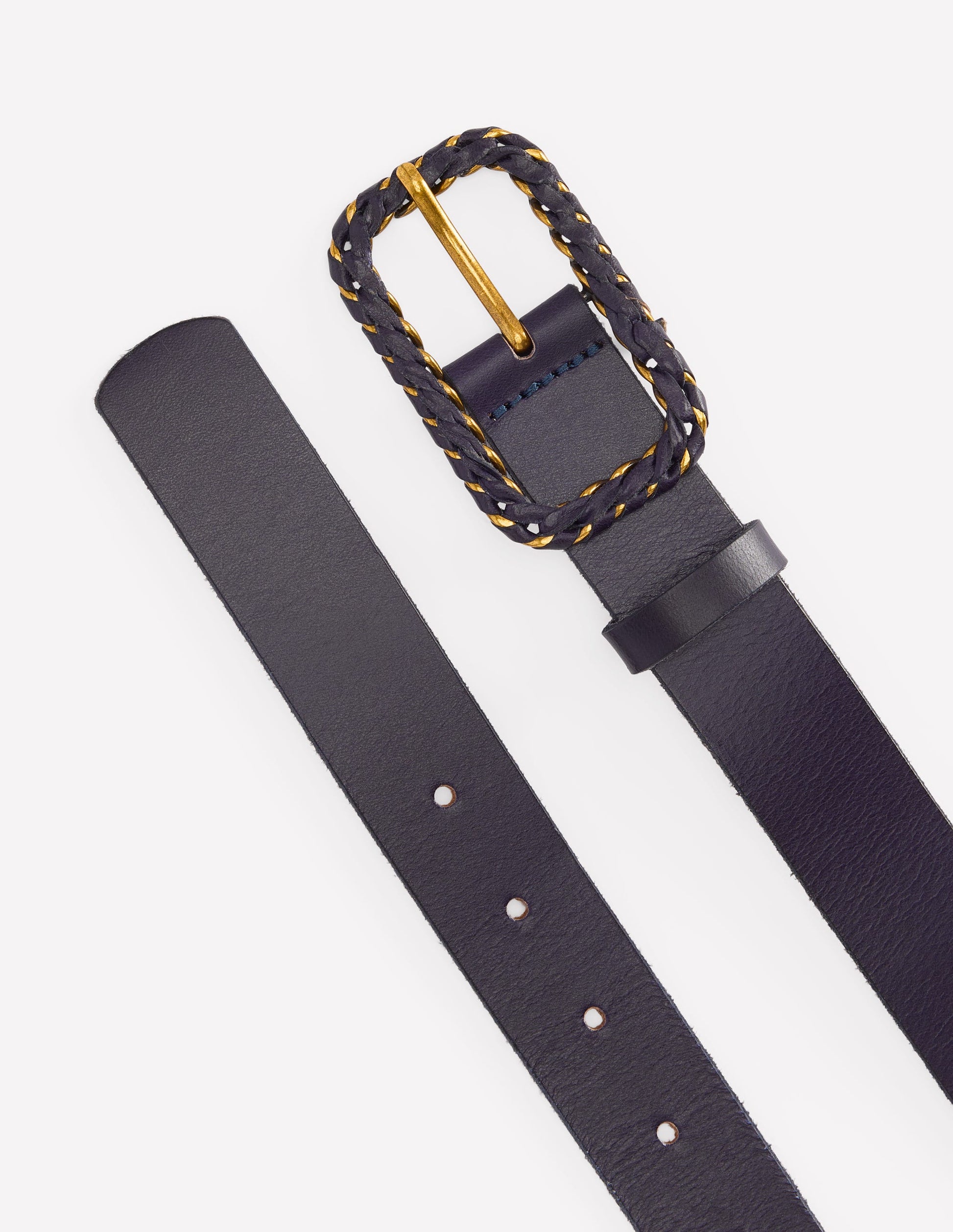Plait Hardware Belt-Navy-3