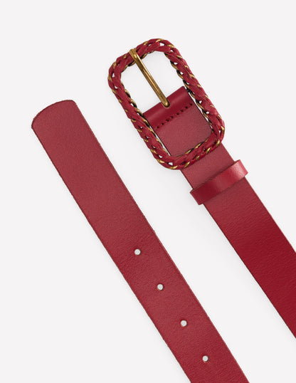Plait Hardware Belt-Pomegranate-3