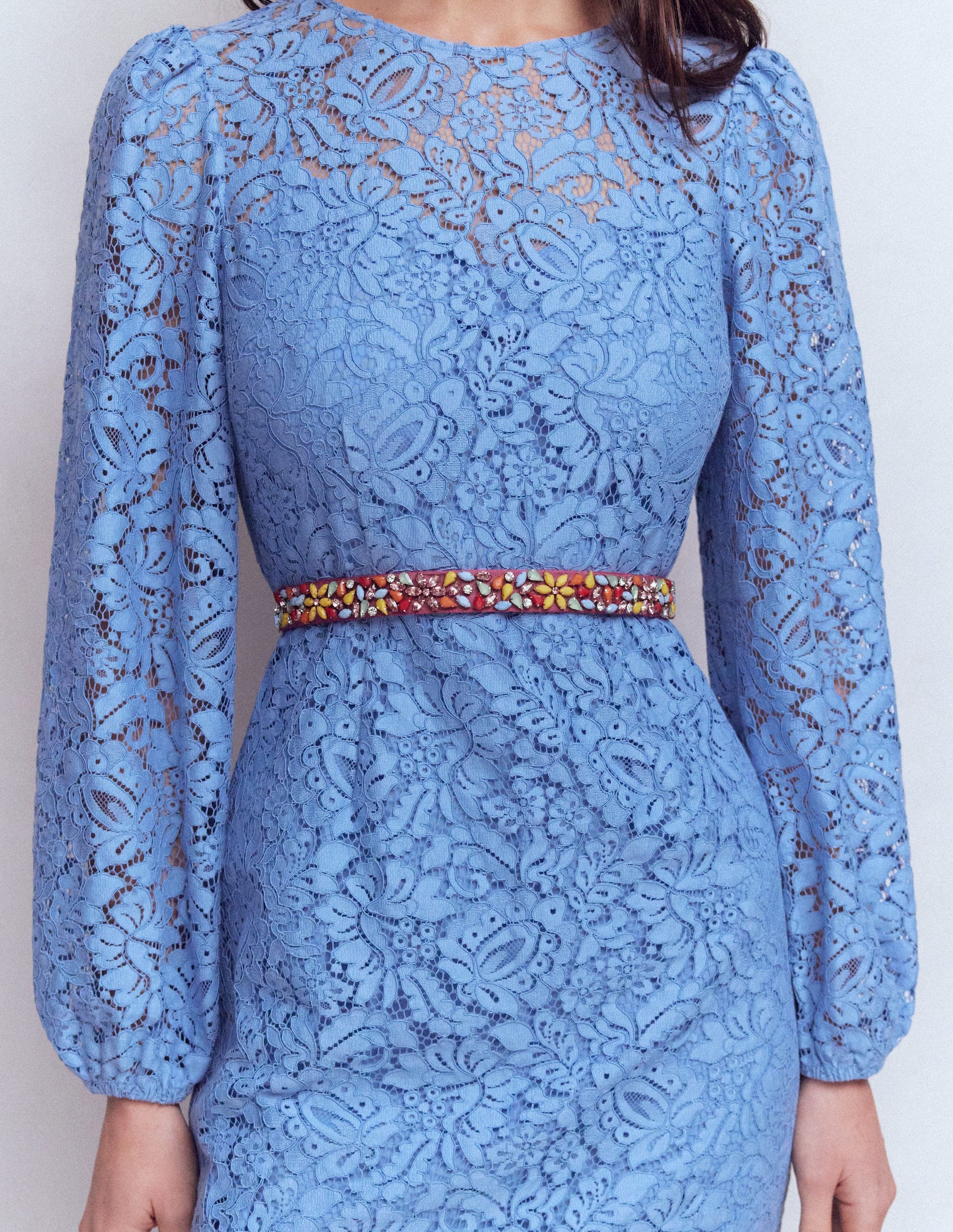 Embellished Party Belt-Pink Parfait-2