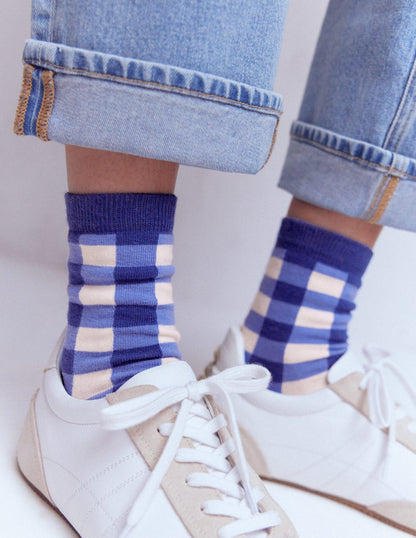 Gingham 3 Pack Socks-Gingham 3 Pack-2