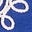 Embroidered Jersey Short Dress-Bright Blue