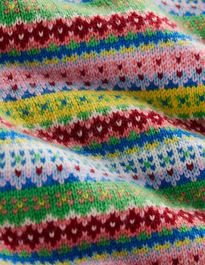 Edie Fair Isle Jumper-Multi, Heritage Geo-7