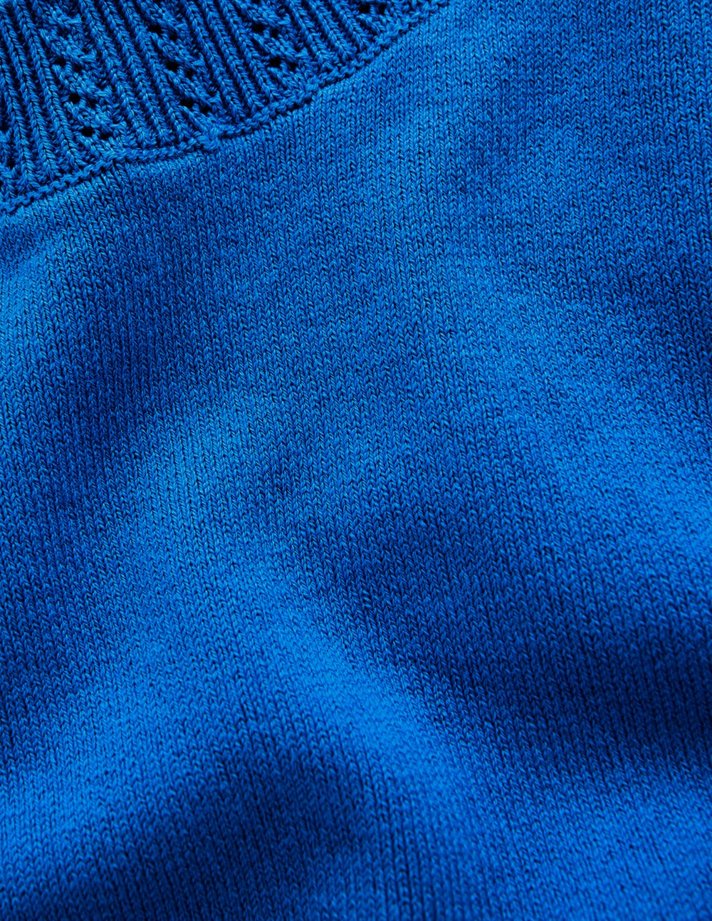 Emilia Cotton Crew Jumper-Kingfisher Blue-7