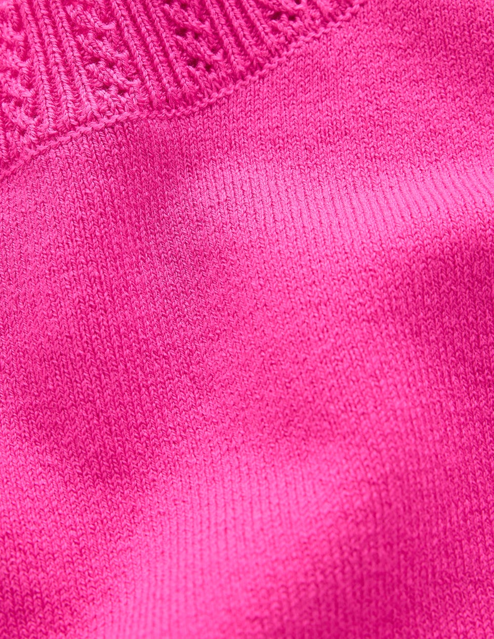 Emilia Cotton Crew Jumper-Pink Peony