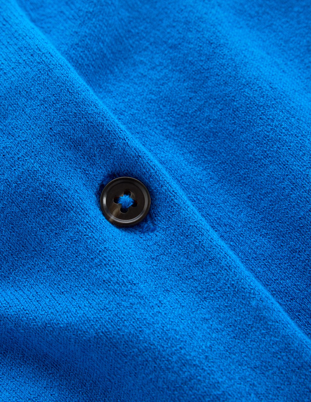 Emilia Cotton Crew Cardigan-Kingfisher Blue - Image 5