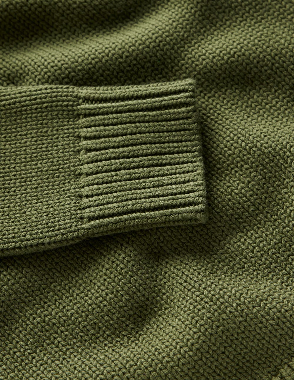 Lucy Oversized Cotton Jumper-Promenade Green-7