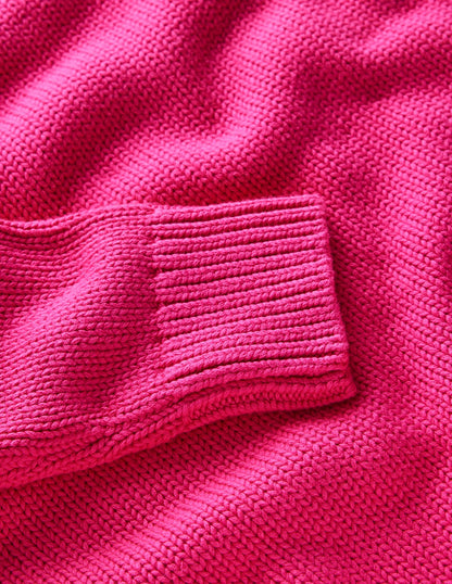 Lucy Oversized Cotton Jumper-Pink Peony-7