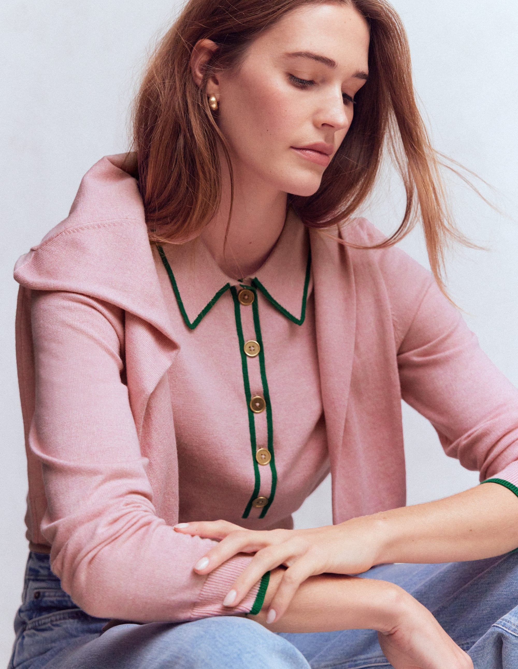 Liz Henley Jumper-Lilac - Image 4