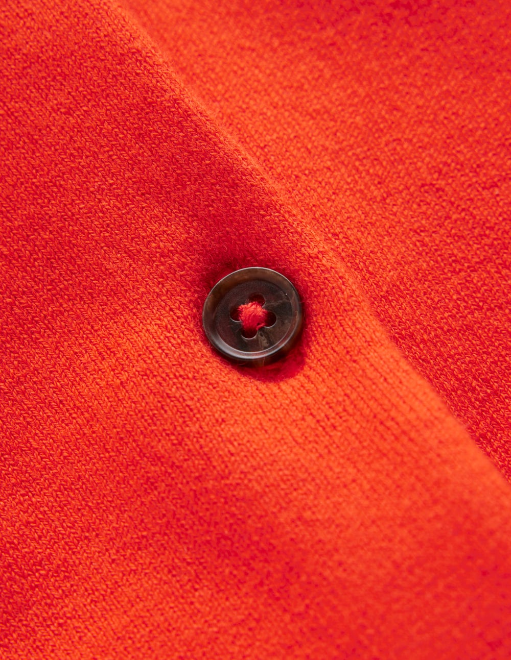 Emilia Cotton Cropped Cardigan-Sunset Orange-6