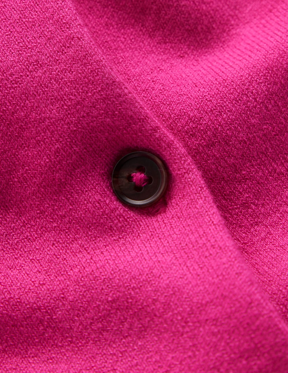 Emilia Cotton Cropped Cardigan-Pink Peony