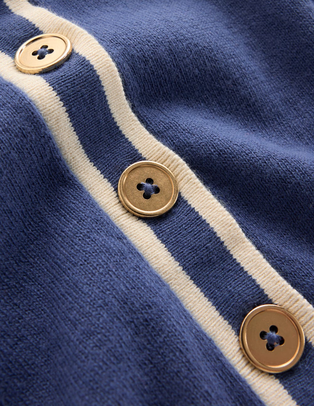 Liz Henley T-Shirt-True Navy - Image 6
