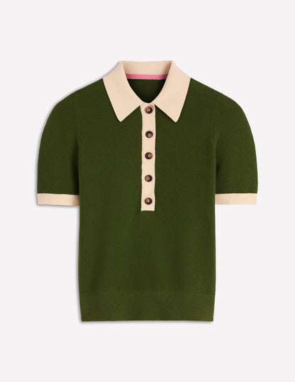 Grace Colour Block T-Shirt-Promenade Green-6