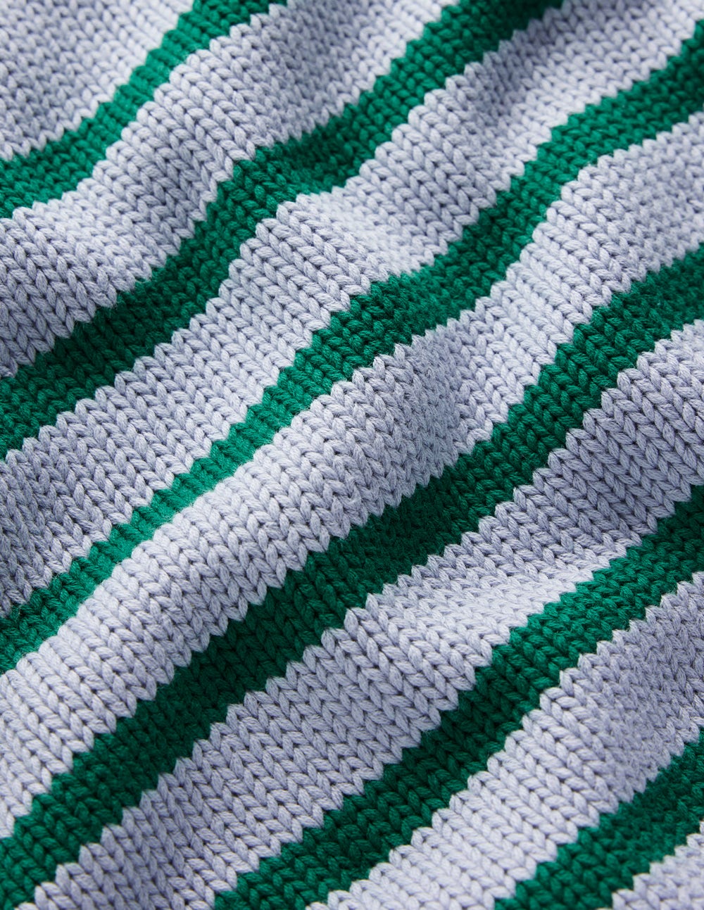 Lucy Chunky Cotton Jumper-Blue/ Green-7