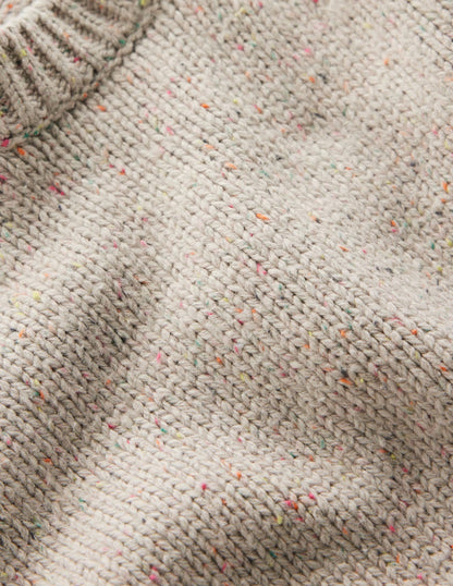 Davina Puff Sleeve Jumper-Ivory, Nep-7