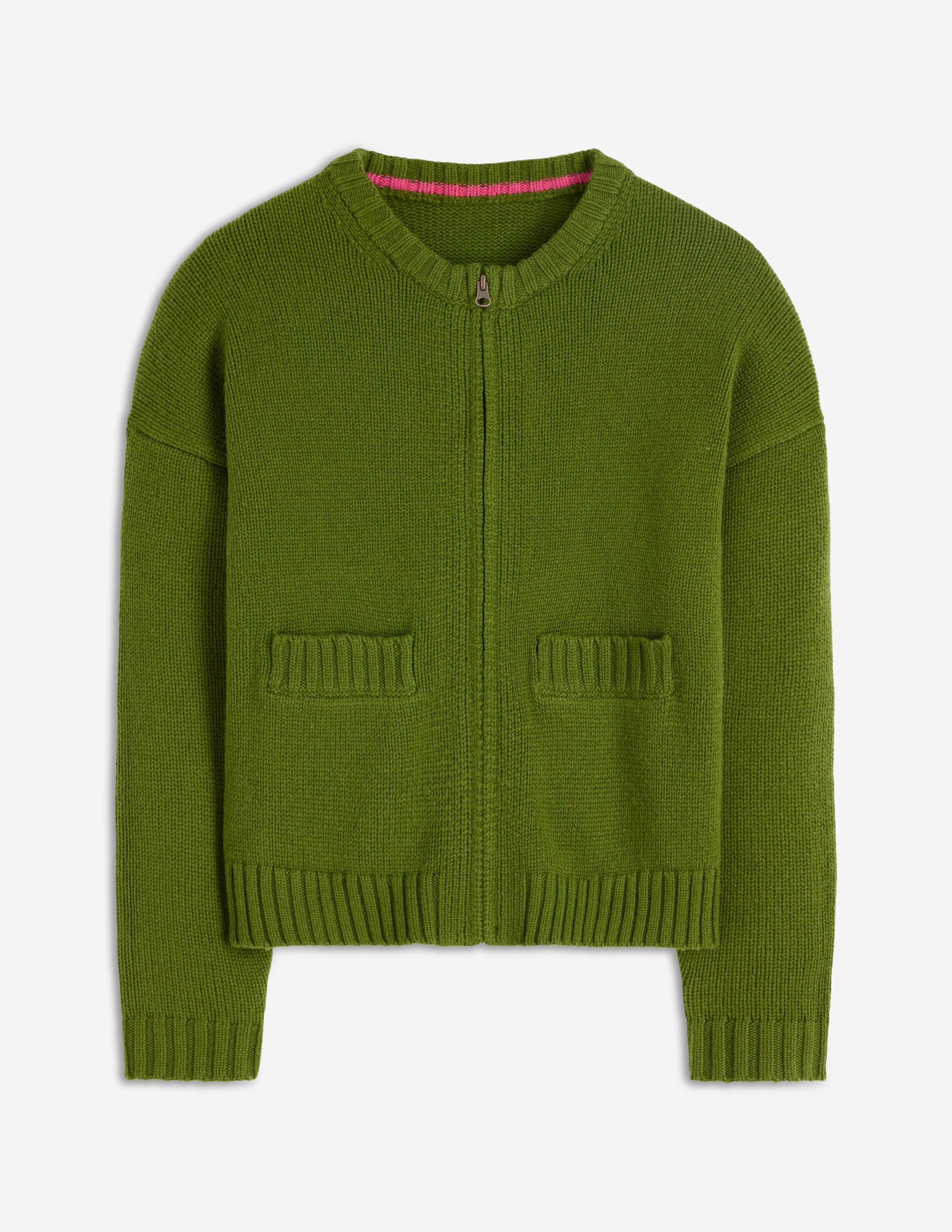 Maya Zip-up Jacket-Herb Garden - Image 5