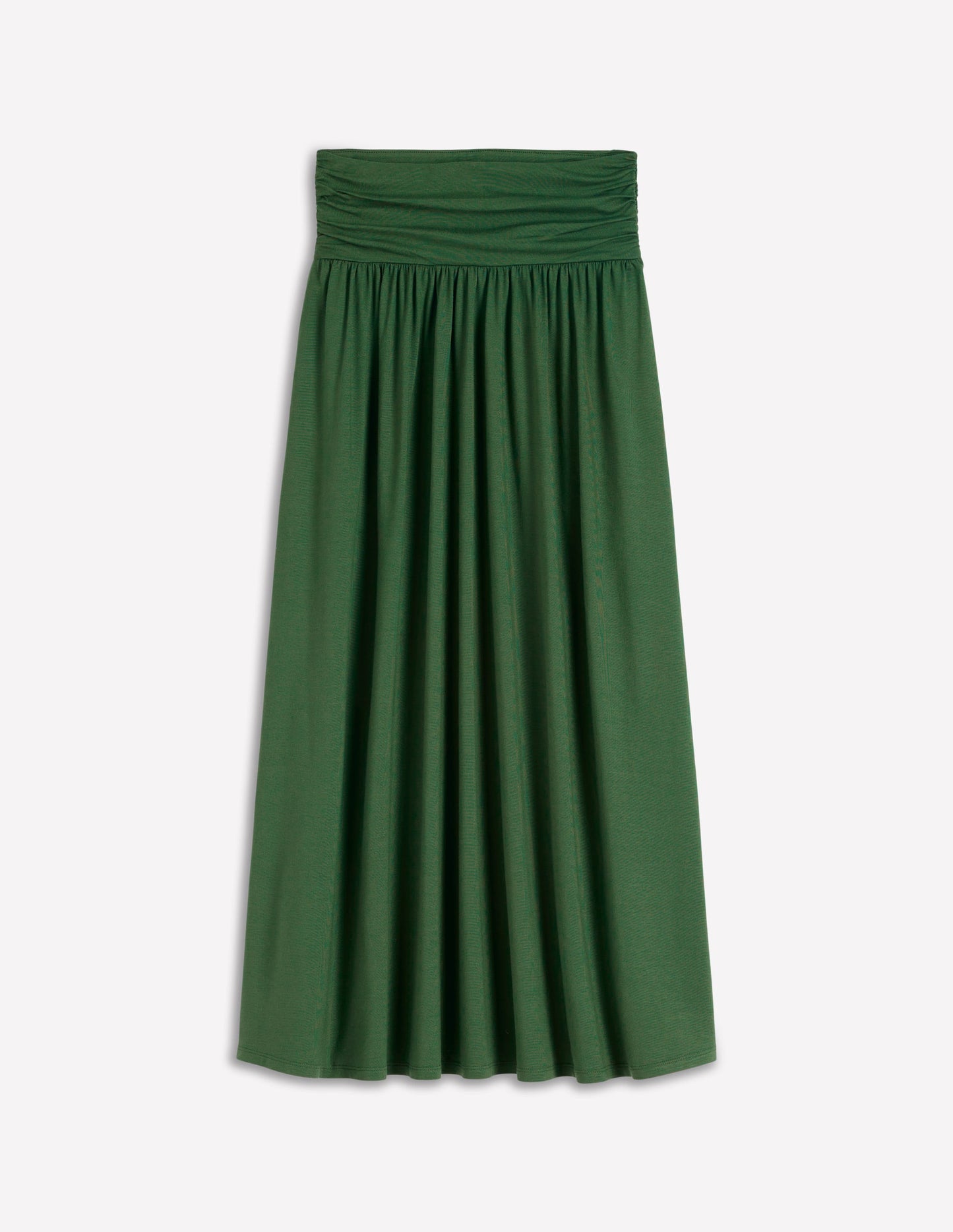 Rosaline Jersey Skirt-Hunter Green