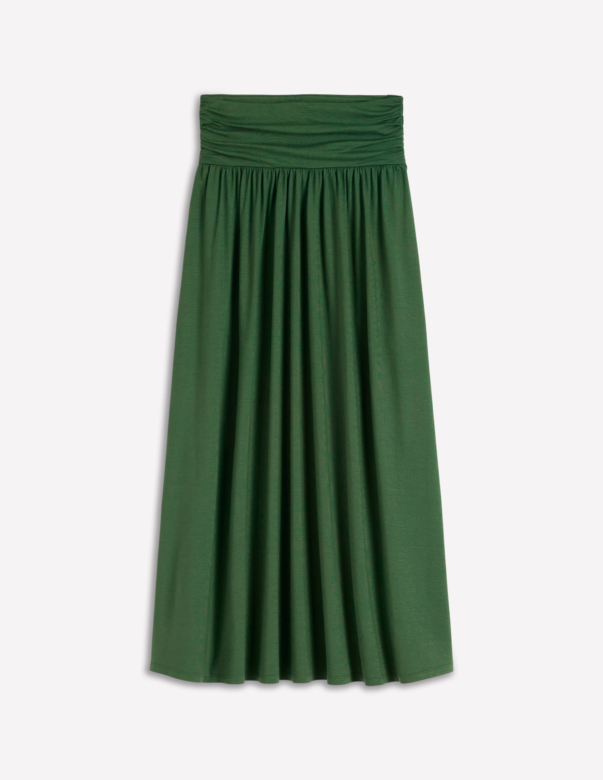 Rosaline Jersey Skirt-Hunter Green - Image 5