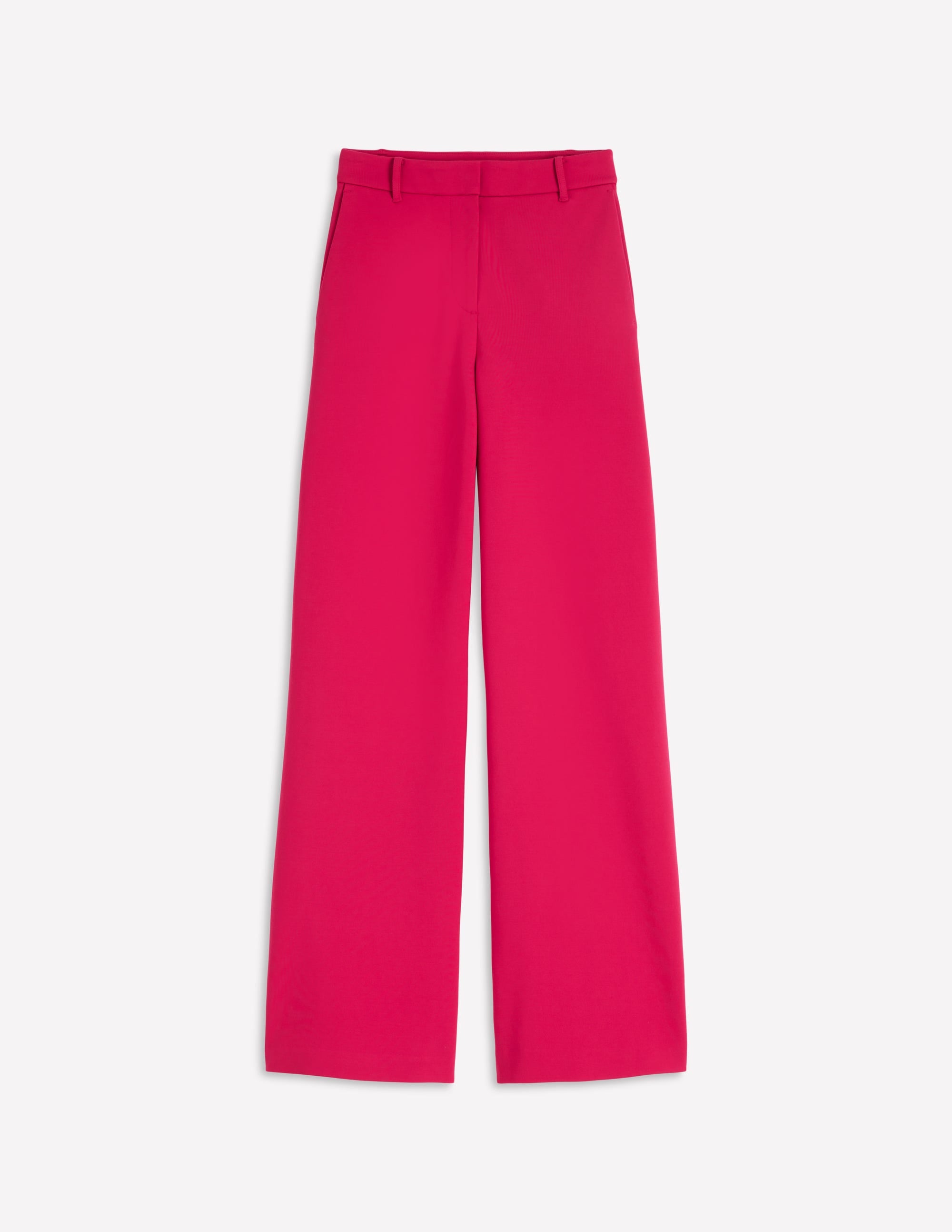 Belgravia Ponte Trousers-Pomegranate - Image 7