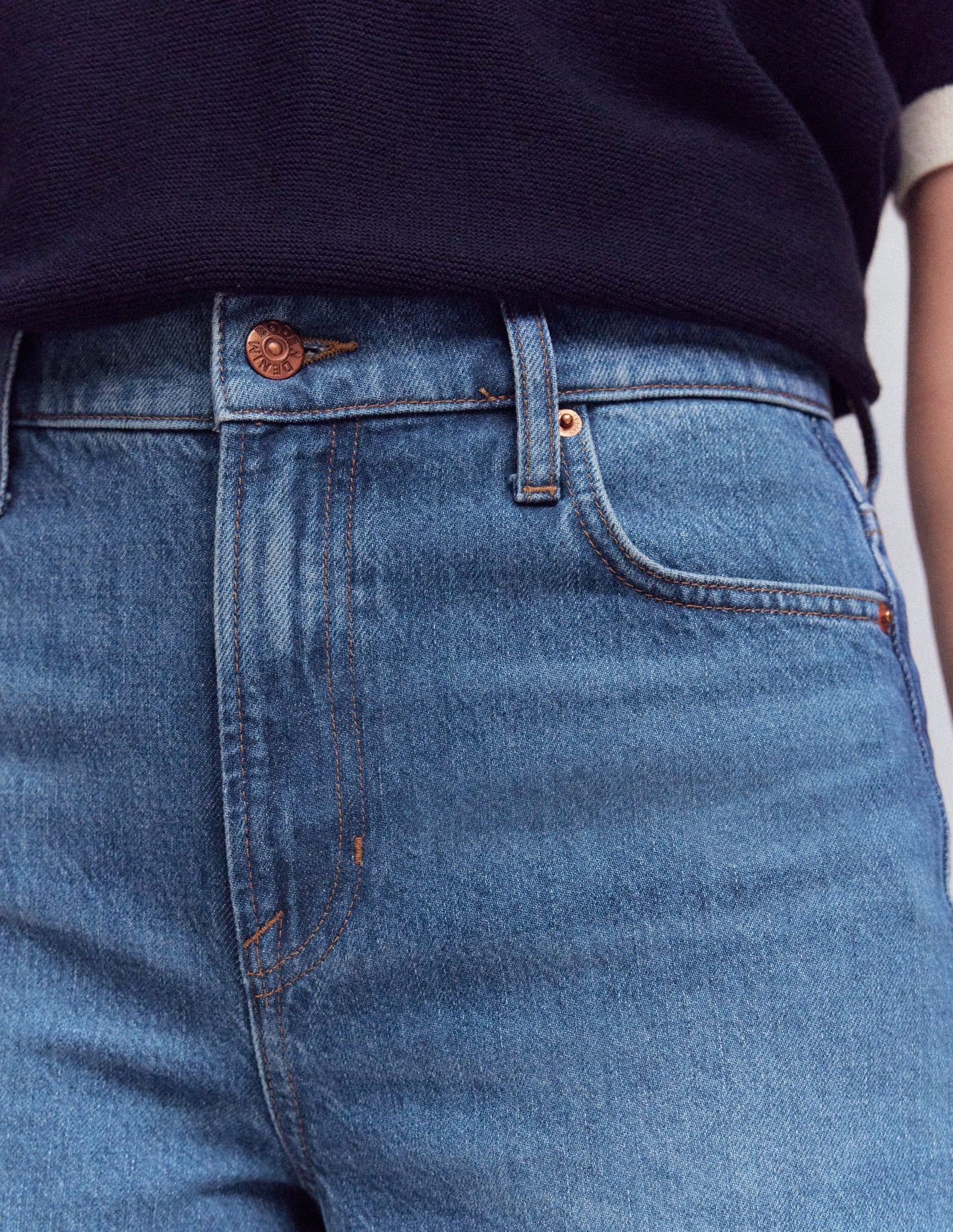 Barrel Jeans-Mid Vintage